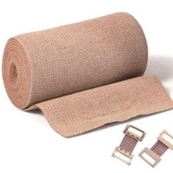 Benda elastica Vivas Lab V-light corta misura M 5x10cm per bendaggi compressivi professionali