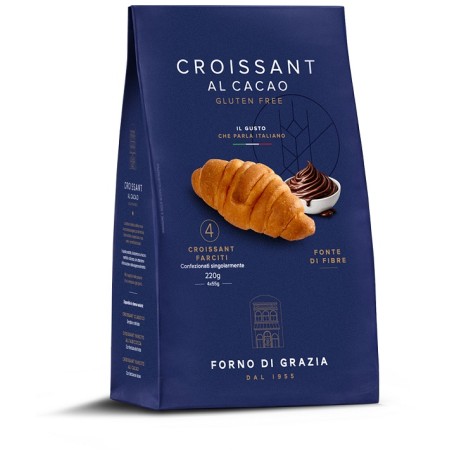 F. D. G. Fdg Croissant Cacao 4 Pezzi Da 55 G