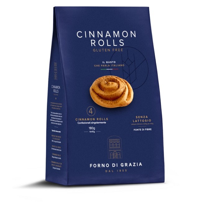 F. D. G. Fdg Cinnamon Rolls 4 Pezzi Da 45 G
