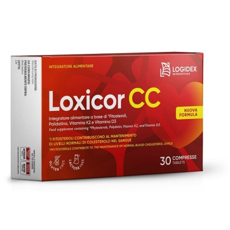 Logidex Loxicor Cc 30 Compresse Senza Glutine Senza Lattosio