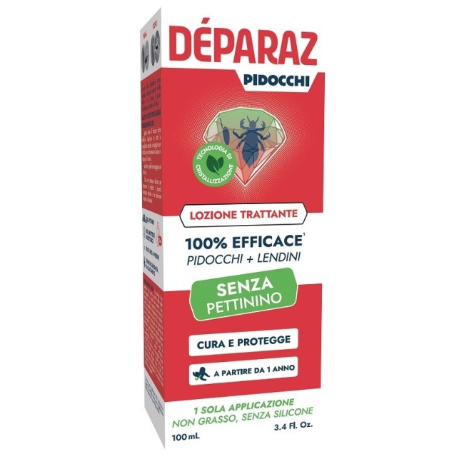Lozione anti pidocchi SVR Deparaz trattamento efficace 100ml per capelli Lozione anti pidocchi SVR Deparaz trattamento efficace 100ml per capelli