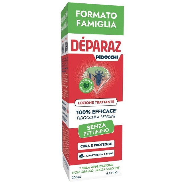 Lozione anti pidocchi SVR Deparaz trattamento efficace 200ml per capelli Lozione anti pidocchi SVR Deparaz trattamento efficace 200ml per capelli