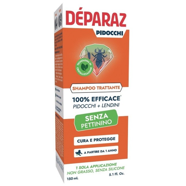 Shampoo trattante anti pidocchi SVR Deparaz 150ml efficace e delicato per tutta la famiglia Shampoo trattante anti pidocchi SVR Deparaz 150ml efficace e delicato per tutta la famiglia