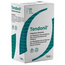 Doc Generici Tendonil integratore per tendini 20 stick senza glutine e lattosio