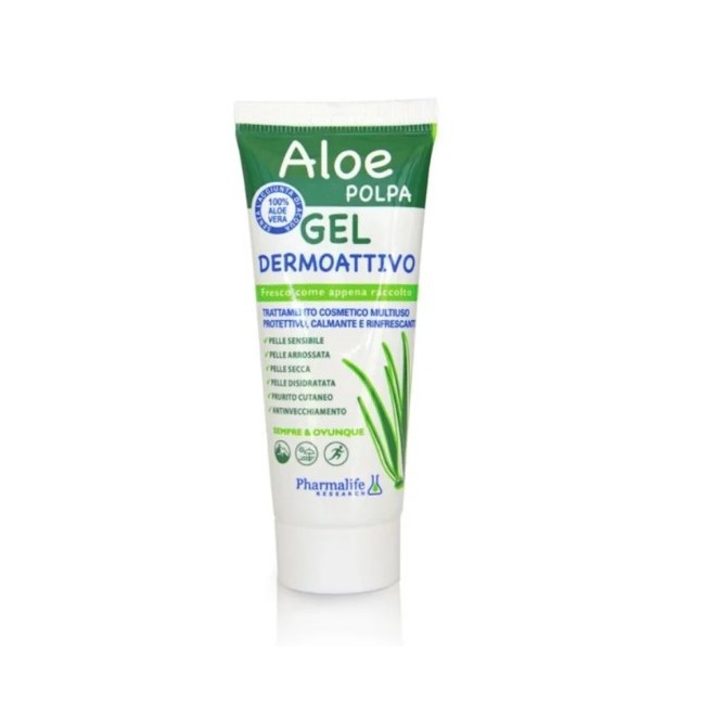 Gel Aloe Vera concentrato Pharmalife 100ml per viso corpo e capelli uso quotidiano