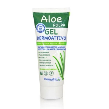 Gel Aloe Vera concentrato Pharmalife 100ml per viso corpo e capelli uso quotidiano