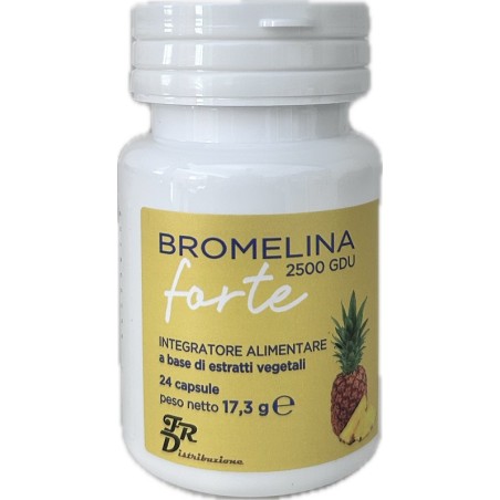 Fdr Distribuzione Di F. De R. Bromelina Forte 24 Capsule