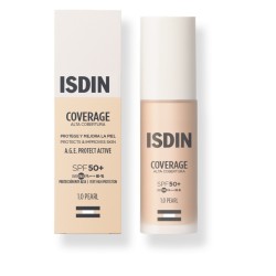 Fondotinta Isdin Coverage SPF50+ protezione solare molto alta tonalit&agrave; Pearl 30g