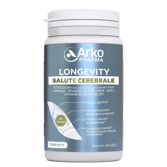 Arkopharma Longevity Salute Cerebrale 60 Capsule
