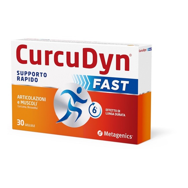 Metagenics Curcudyn Fast 30 Gellule Senza Glutine E Lattosio