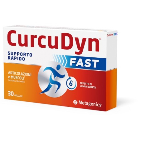 Metagenics Curcudyn Fast 30 Gellule Senza Glutine E Lattosio