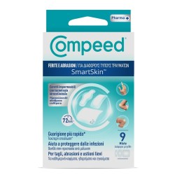 Cerotti Compeed per ferite e abrasioni protezione avanzata formato misto 9 pezzi