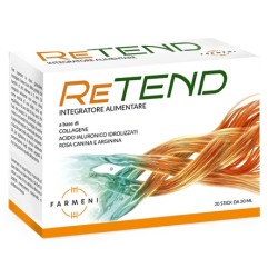 Retend 20 Stick integratore senza glutine e lattosio per il benessere quotidiano