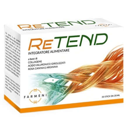 Retend 20 Stick integratore senza glutine e lattosio per il benessere quotidiano Retend 20 Stick integratore senza glutine e lattosio per il benessere quotidiano
