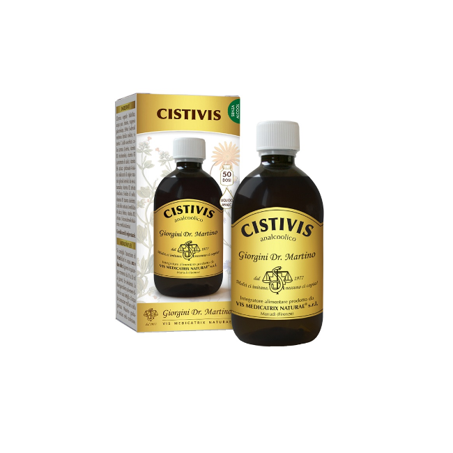 Dr. Giorgini Cistivis Liquido Analcoolico 500 Ml Nuova Formulazione