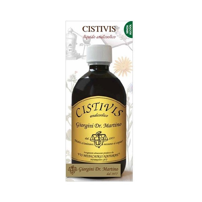 Dr. Giorgini Cistivis Liquido Analcoolico 500 Ml Nuova Formulazione
