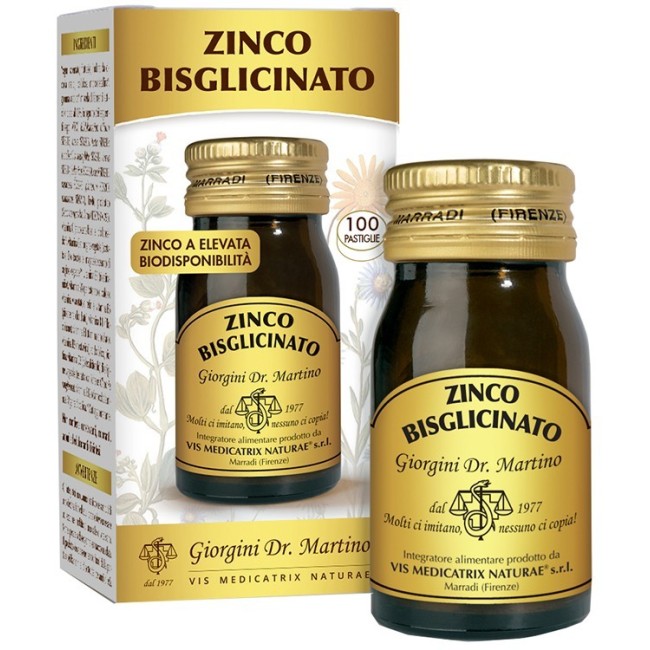 Dr. Giorgini Zinco Bisglicinato 100 Pastiglie