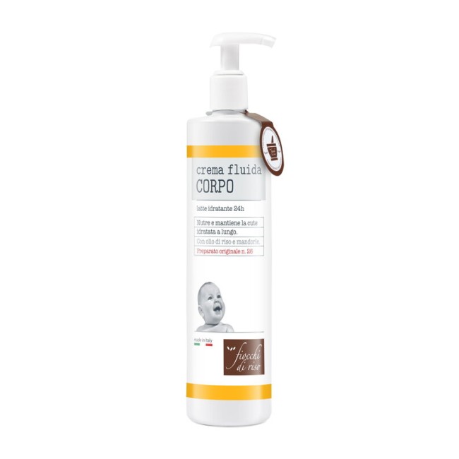 Artsana Fiocchi Di Riso Crema Fluida Corpo 400 Ml