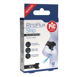 Cerotto nasale Rinoflux Black Edition XL per respirare meglio durante sport e riposo