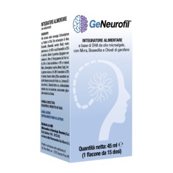 Nnd Geneurofil 45ml integratore senza glutine e naturalmente privo di lattosio per il benessere