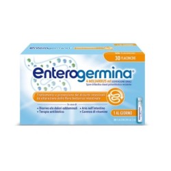 Enterogermina 30 flaconcini per il benessere intestinale e l'equilibrio della flora batterica