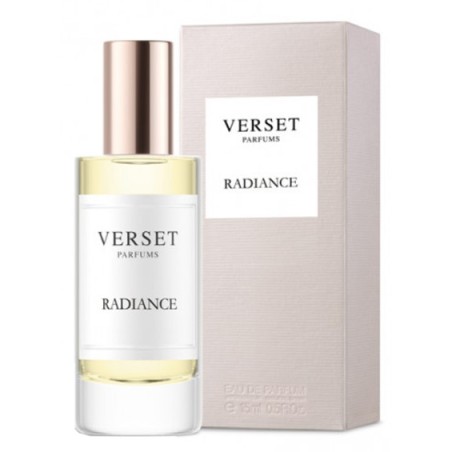 Verset Radiance Eau de Parfum 15ml fragranza elegante e luminosa by Javyk Italia