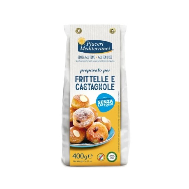 Preparato per frittelle e castagnole Eurospital Piaceri Mediterranei 400g per dolci perfetti Preparato per frittelle e castagnole Eurospital Piaceri Mediterranei 400g per dolci perfetti