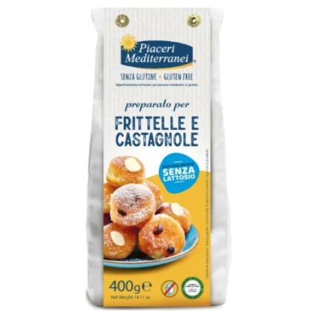 Preparato per frittelle e castagnole Eurospital Piaceri Mediterranei 400g per dolci perfetti Preparato per frittelle e castagnole Eurospital Piaceri Mediterranei 400g per dolci perfetti