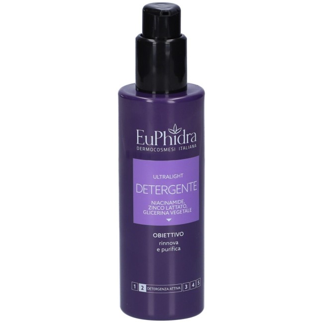 Zeta Farmaceutici Euphidra Ultralight Detergente Niacinamide 200 Ml