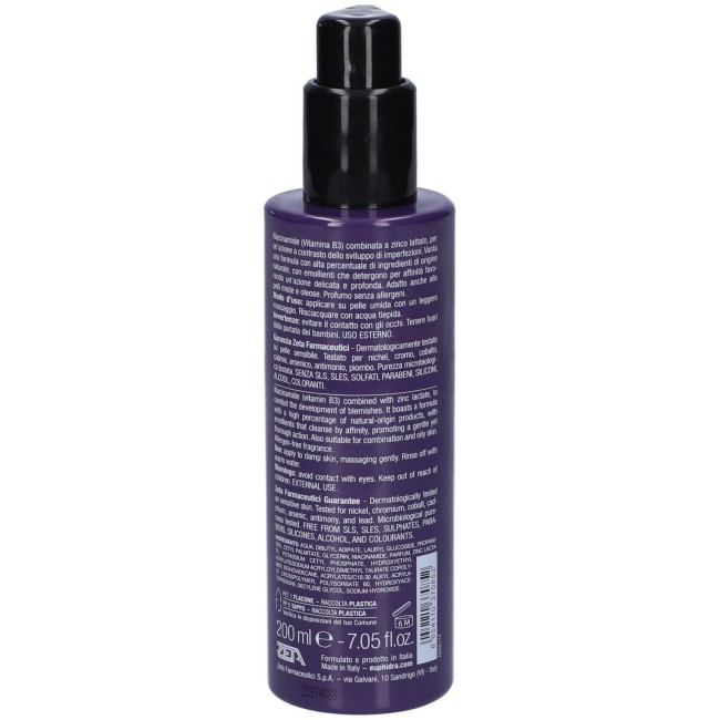 Zeta Farmaceutici Euphidra Ultralight Detergente Niacinamide 200 Ml