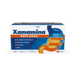Xamamina Reflusso stick gusto frutti rossi per il benessere gastrico senza glutine e lattosio