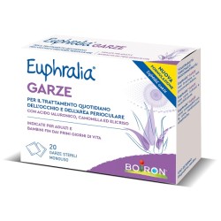 Garze oftalmiche sterili Boiron Euphralia per igiene e benessere degli occhi