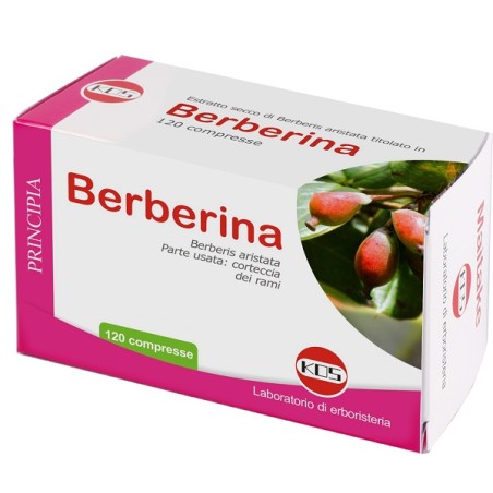 Kos Berberina 120 Compresse Senza Glutine