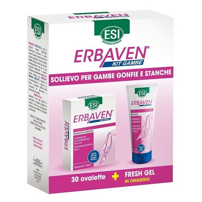 Esi Kit Erbaven 30 Ovalette + Erbaven Fresh Gel 100 Ml Omaggio
