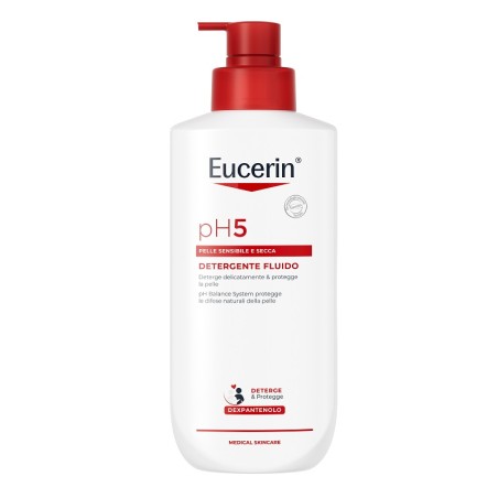 Eucerin Ph5 Detergente Fluido per pelle sensibile delicata e protetta ogni giorno