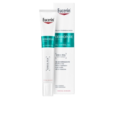 Eucerin Dermopure gel sebonormalizzante per pelle grassa e impura trattamento clinico
