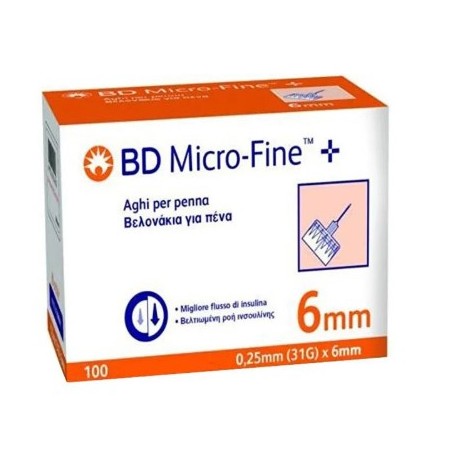 Aghi penna insulina Corman 31G 6mm sterili monouso per diabetici Aghi penna insulina Corman 31G 6mm sterili monouso per diabetici