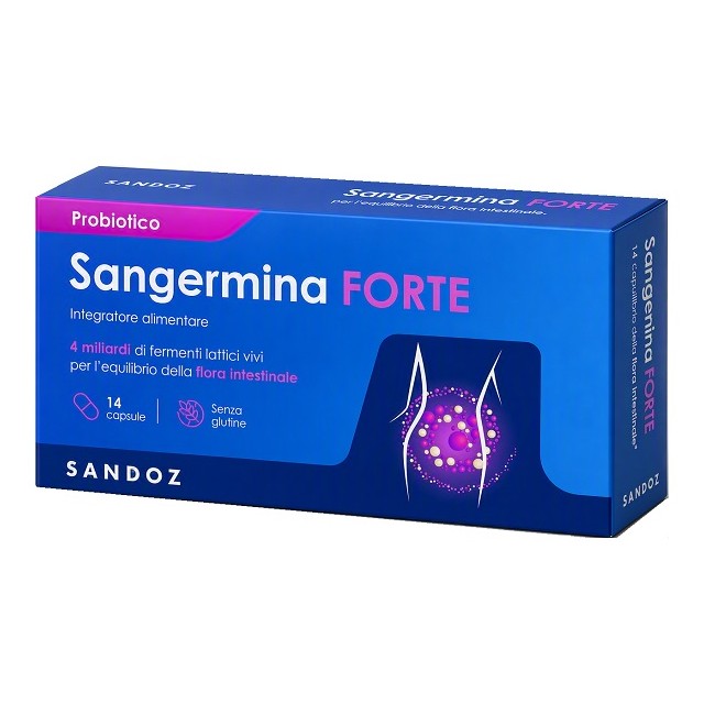 Sandoz Sangermina Forte 14 Capsule Da 295 Mg Senza Glutine