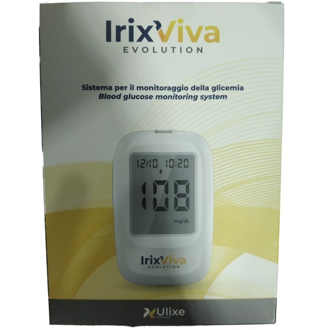Glucometro Irix Viva Evolution kit completo per controllo glicemia accurato e affidabile