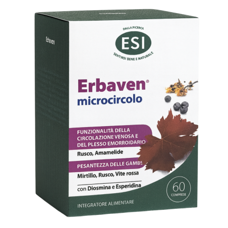 Esi Erbaven Microcircolo 60 Compresse Senza Glutine