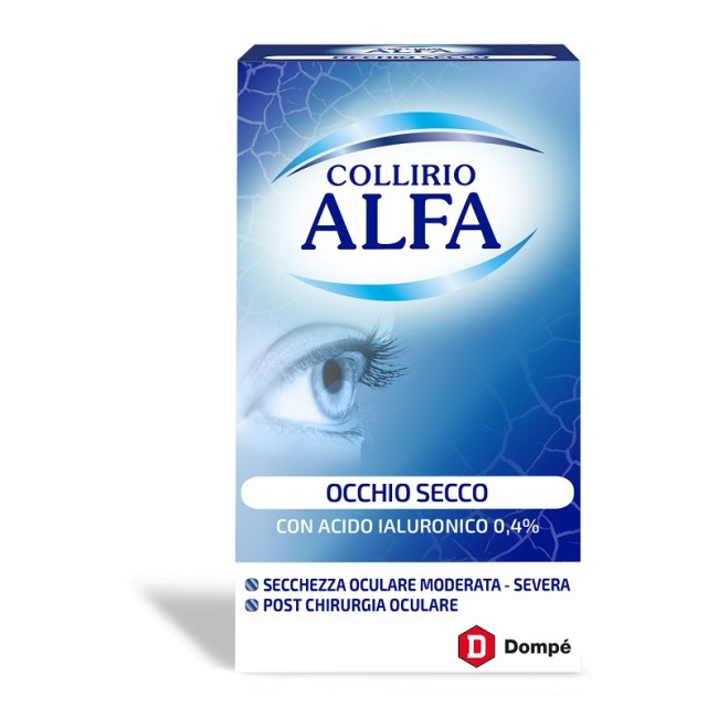 Dompè Collirio Alfa Occhio Secco 10 Ml
