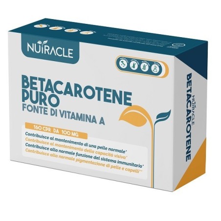 Mylab Nutrition Nutracle Betacarotene Puro 160 Compresse Da 100 Mg