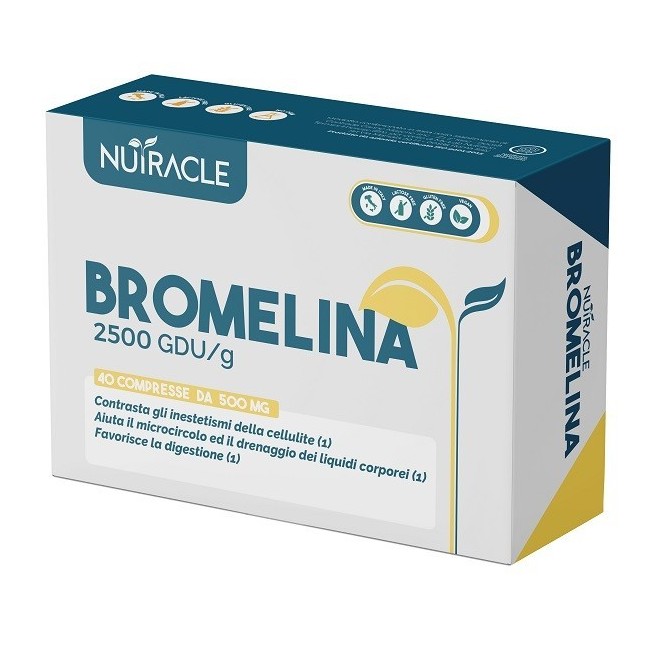 Mylab Nutrition Nutracle Bromelina 40 Compresse Da 500 Mg