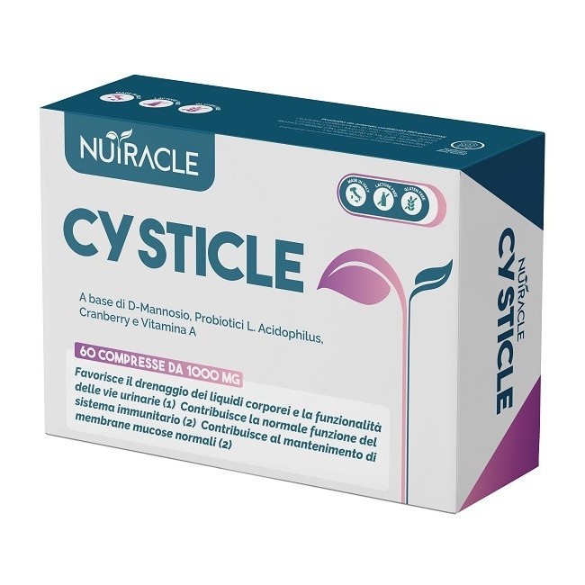 Mylab Nutrition Cysticle 60 compresse per il benessere delle vie urinarie e della vescica Mylab Nutrition Cysticle 60 compresse per il benessere delle vie urinarie e della vescica