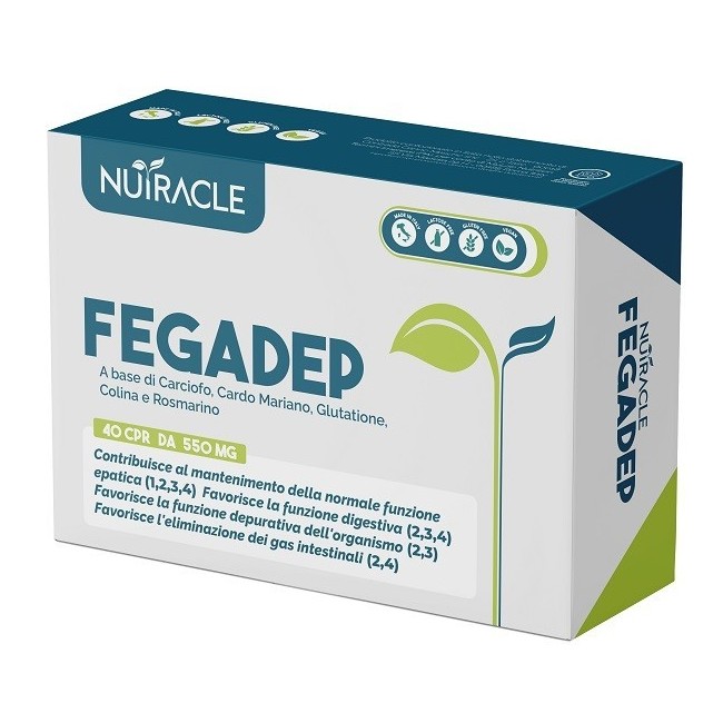 Mylab Nutrition Fegadep 40 compresse per il benessere del fegato e depurazione naturale