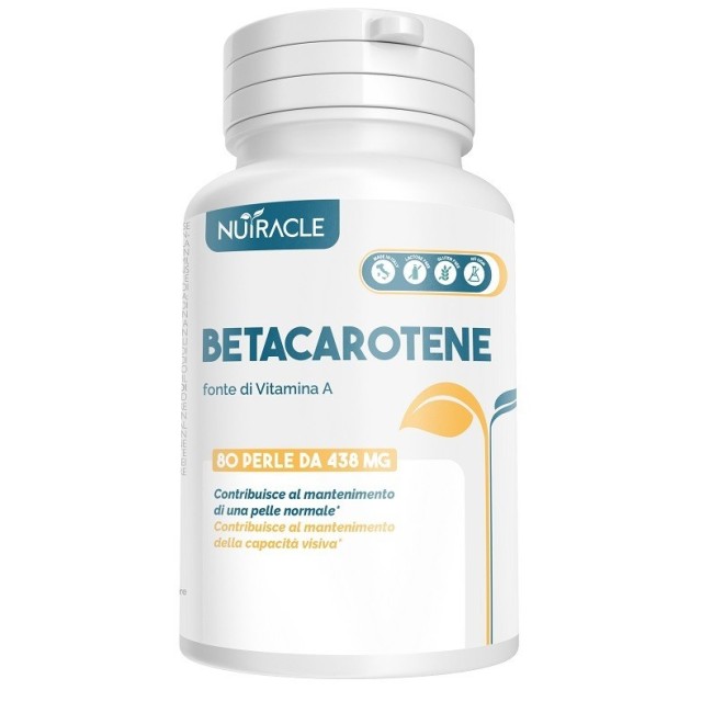 Mylab Nutrition Nutracle Betacarotene 80 Perle Da 438 Mg