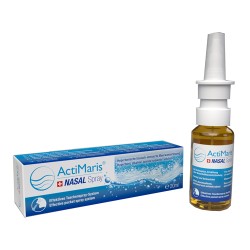 Spray nasale Almeros Actimaris con acqua di mare ionizzata ipertonica alcalina 20ml