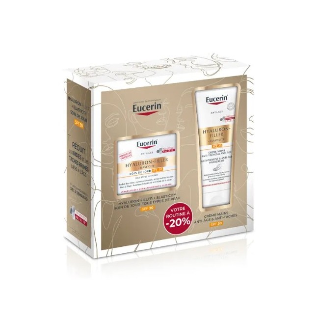 Crema mani Eucerin Hyaluron Filler anti-età con SPF30 protezione solare e acido ialuronico Crema mani Eucerin Hyaluron Filler anti-età con SPF30 protezione solare e acido ialuronico