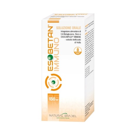Natural Bradel Esobetan Immuno 150 ml per il supporto delle difese immunitarie naturali