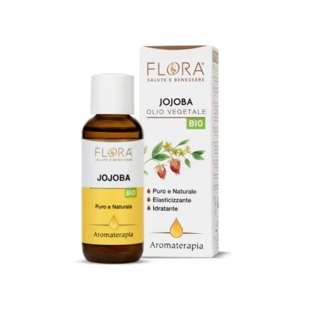 Flora Aromaterapia Jojoba Olio Vegetale Bio 50 Ml